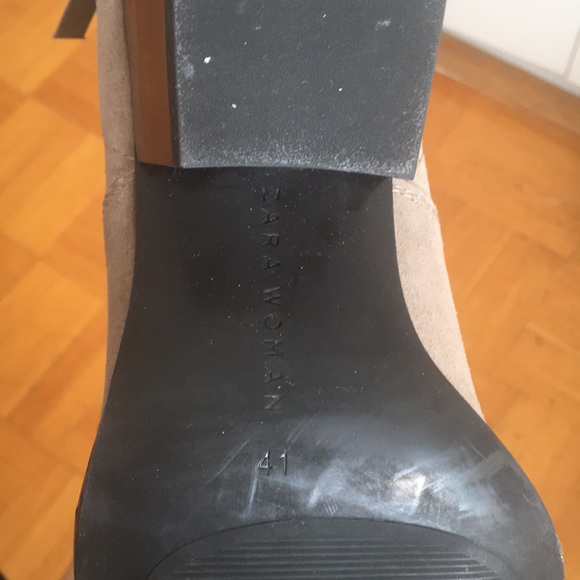 ZARA heeled fringe booties - Picture 4 of 4